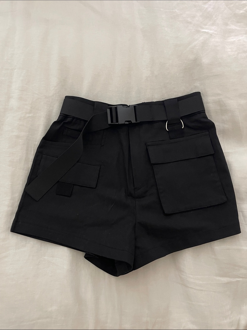 I.AM.GIA Harper Utility Cargo Shorts with Belt